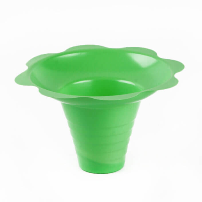 8 Ounce Flower Cups For Serving Shaved Ice or Snow Cones