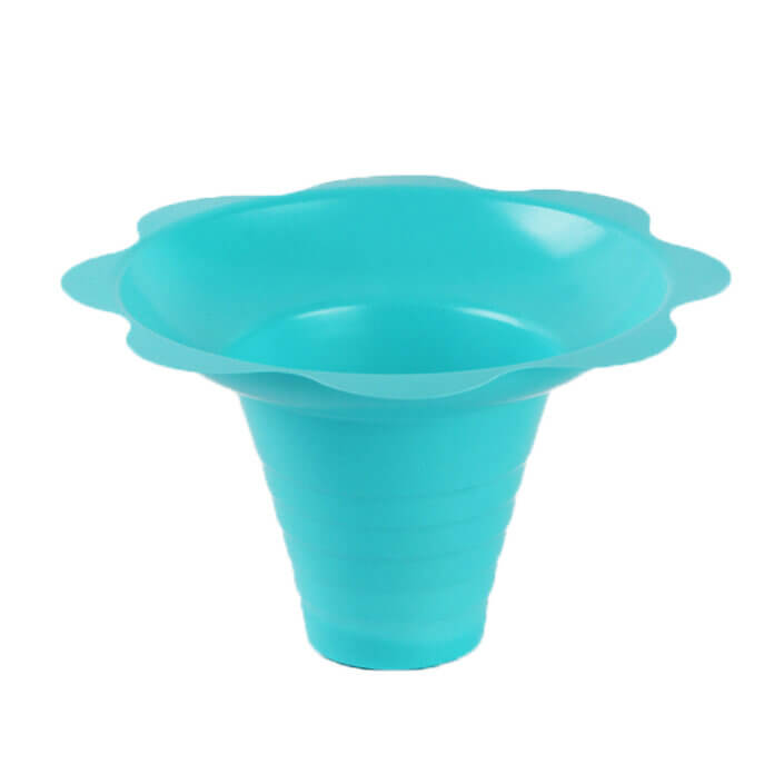 8 Ounce Flower Cups For Serving Shaved Ice or Snow Cones