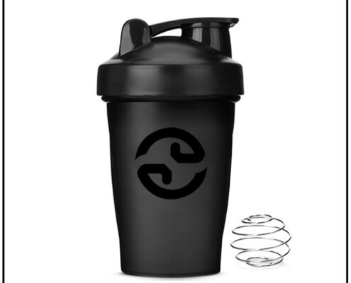 Plastic 400ml Shaker Bottle