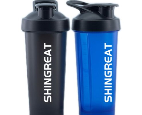 600ml plastic shaker bottle