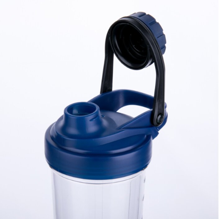 500ML BPA Free Plastic Protein Shaker Bottle with Mixing Ball Custom Logo Gym Shaker Cup with Box