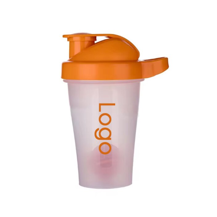 400ML Plastic Protein Shaker Bottle with Handle BPA Free Gym Mixer Cup The 400ML Plastic Protein Shaker Bottle with Handle is designed for convenience, portability, and efficient mixing. This compact gym shaker cup is perfect for fitness enthusiasts who need a practical solution for mixing protein shakes, supplements, and sports nutrition drinks. Made from food grade BPA free plastic, the shaker bottle is safe, durable, and lightweight, making it ideal for daily workouts and active lifestyles. The 400ML capacity is perfect for quick protein shakes, pre-workout drinks, or energy beverages. The bottle features a convenient handle design, allowing users to easily carry the shaker to the gym, office, or outdoor activities. Its secure leak-proof lid ensures that drinks stay safely inside the bottle without spills. This protein shaker bottle supports custom logo printing and color customization, making it an excellent choice for fitness brands, supplement companies, gyms, and promotional events. With its portable size and functional design, it is suitable for both retail and promotional markets. Product Features Capacity: 400ML Material: Food Grade BPA Free Plastic Design: Portable Handle Design Logo: Custom Logo Printing Available Color: Custom Pantone Colors Usage: Protein Shake, Supplement Drink, Fitness Mixer Application: Gym, Sports, Fitness, Promotional Products