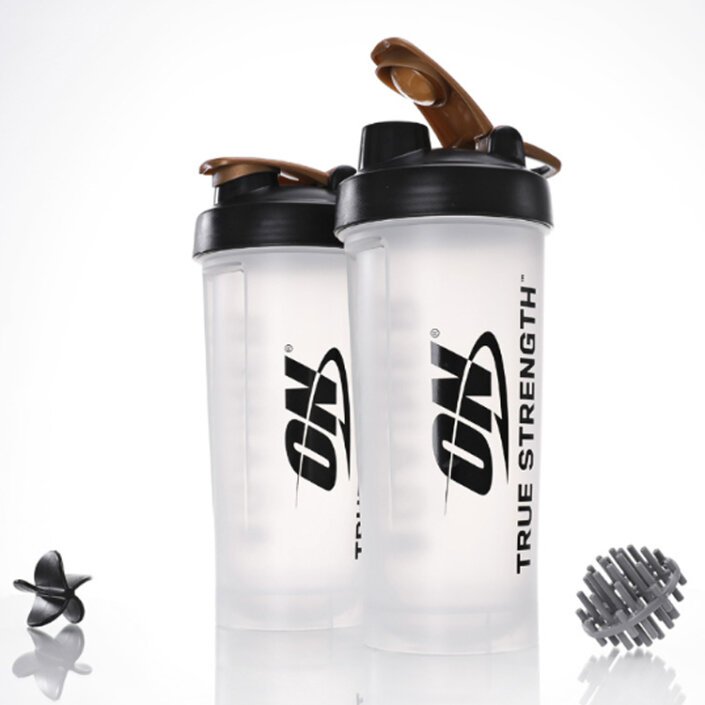 1000ML Plastic Protein Shaker Bottle BPA Free Gym Mixer Cup with Custom Logo