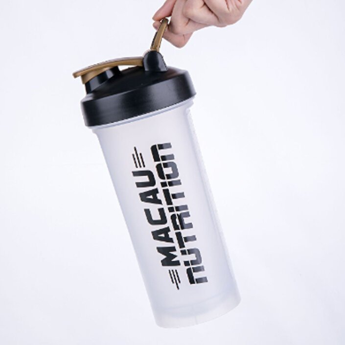 1000ML Plastic Protein Shaker Bottle BPA Free Gym Mixer Cup with Custom Logo