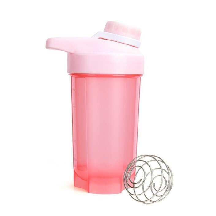 SG-S063-1 500ML Plastic Protein Shaker Bottle with Handle BPA Free Gym Mixer Cup Custom Logo