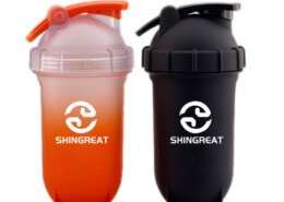 Custom Painted Plastic Bullet Shaker Bottle Matte Finish