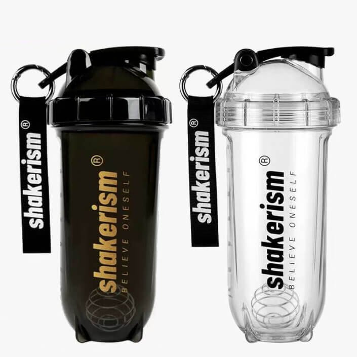 700ML Plastic Bullet Crysrtal Shaker Bottle